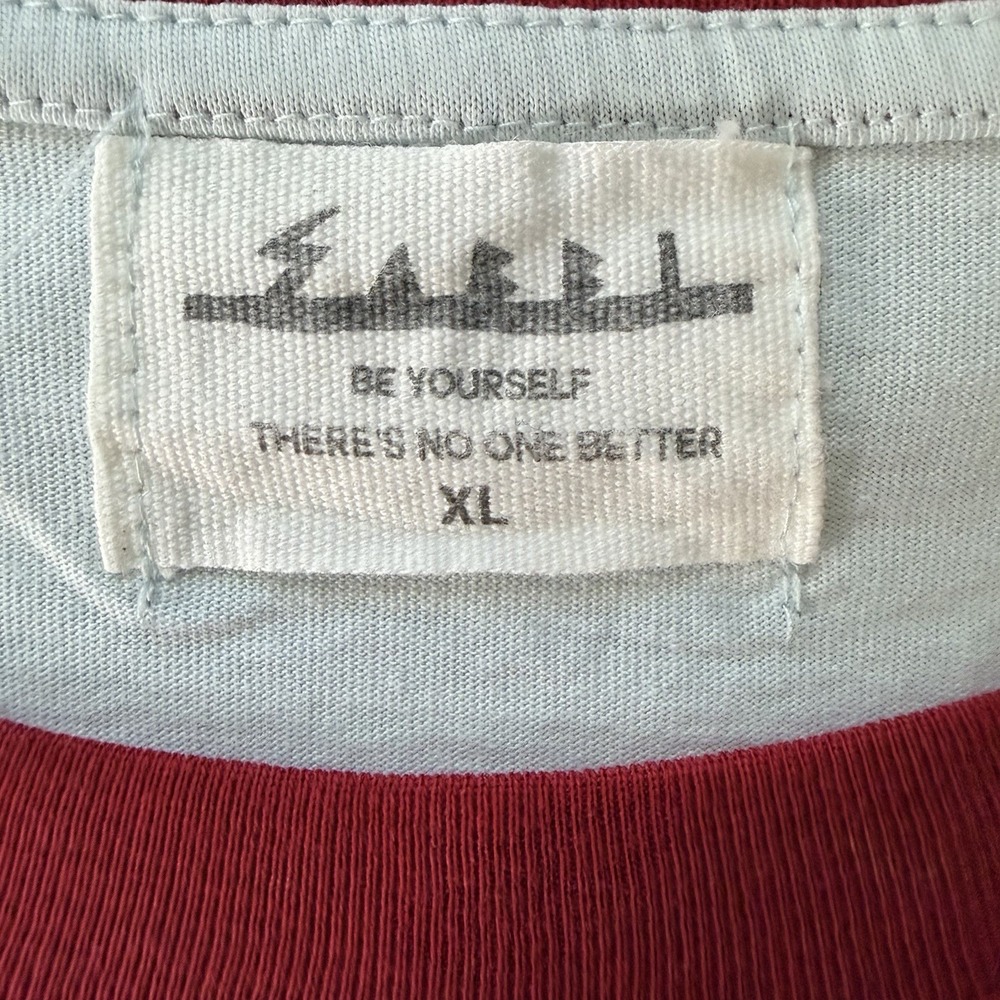 SABBI The Very Oversized Italy Tee - Sky - Sz XL NWOT - Picture 9 of 11